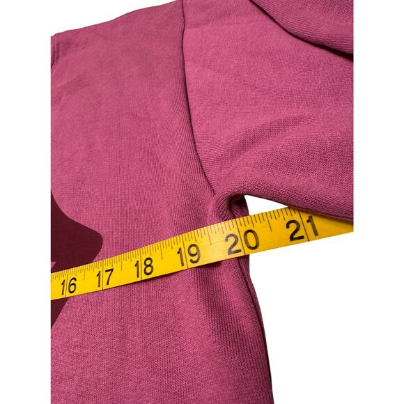 Zara X The Rolling Stones Pink Oversized Sweatshirt Dress Size 13/14 / Small - Picture 4 of 11